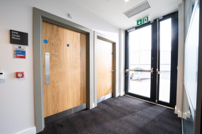 Commercial fire door and frame_bathroom door_emergency escape door_alternative exit doors