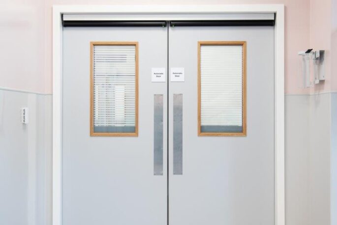Elite Door solutions for healthcare operating room door